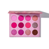 Our Pink focused Sakura eyeshadow palette is a pink lover's dream! From soft pastels to bold hot pink, this eyeshadow palette offers an array of dreamy colors inspired by cherry blossoms. Also Inspired by slice of life shoujo anime, this palette captures the beauty of new beginnings and friendship.
This eyeshadow palette includes:
12 shades in total
8 Pigmented Matte eyeshadows
4 Buttery Soft Shimmer eyeshadows
Buildable and Blendable Formula
Color shifting Duochrome glitter shadow