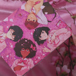 Our Pink focused Sakura eyeshadow palette is a pink lover's dream! From soft pastels to bold hot pink, this eyeshadow palette offers an array of dreamy colors inspired by cherry blossoms.  Also Inspired by slice of life shoujo anime, this palette captures the beauty of new beginnings and friendship.
This eyeshadow palette includes:
12 shades in total
8 Pigmented Matte eyeshadows
4 Buttery Soft Shimmer eyeshadows
Buildable and Blendable Formula
Color shifting Duochrome glitter shadow