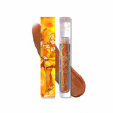 Multichrome lipgloss that shift from orange to yellow, colorshifting lipgloss, magica guardian copper multichrome lipgloss