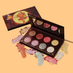 The Magical Guardian story continues! Make some magic happen with our “Makeup look in a pan" The Viral Magical Guardian's Glitter palette series continues with the volume three Solar palette which is a duochrome palette that features Eight super sparkly and dazzling duochrome shades that color shift into two colors. Our unique one of a kind formula is soft to the touch, high quality, pigmented, and the possibilities are truly endless with this luxurious glitter formula that doesn't break the bank.
